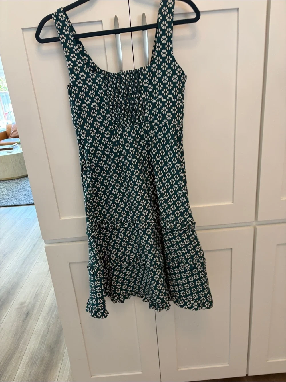 Anthropologie The Blythe square neck tiered dress from anthropology - Picture 6 of 7
